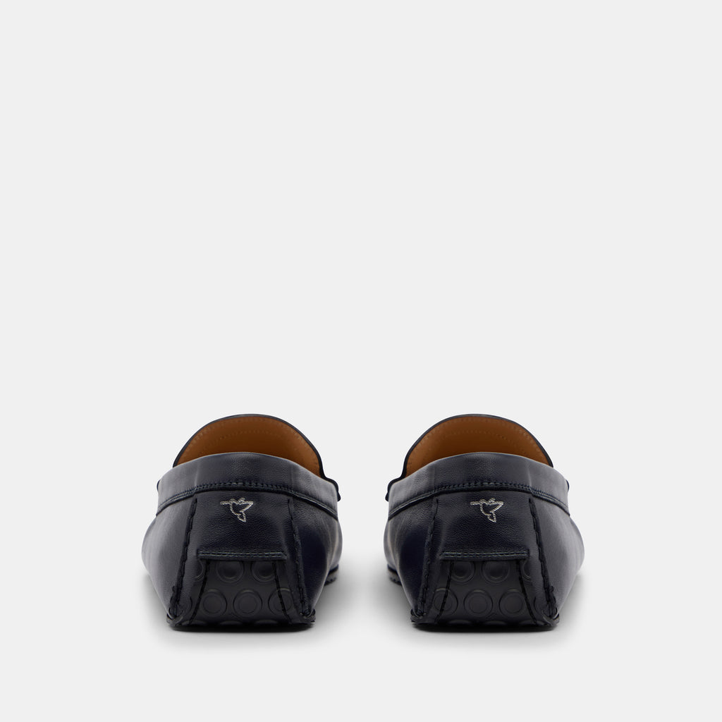 Accelerator® Men's Designer Driving Shoes Navy - LOUNGERS